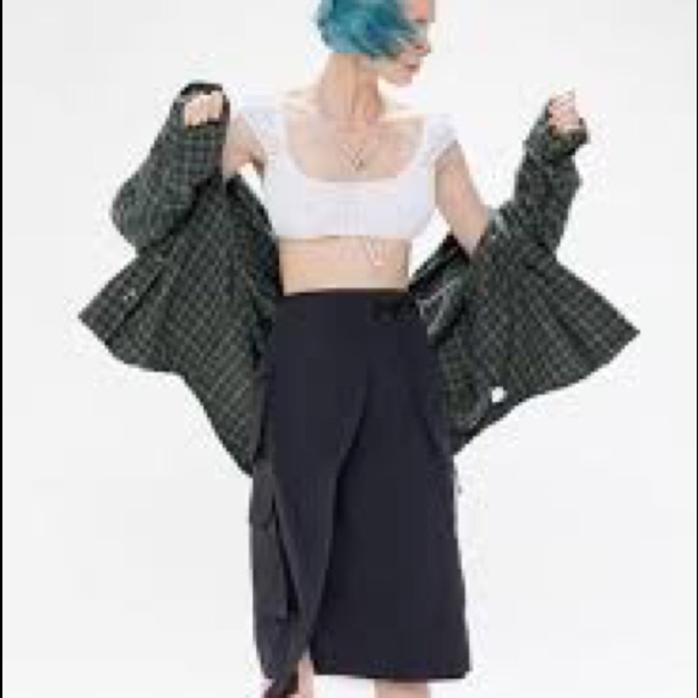 NWOT UO Audrey Belted Utility Skirt